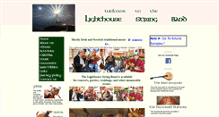 Desktop Screenshot of lighthousestringband.com